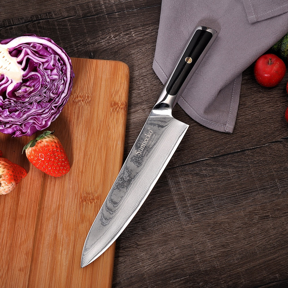 Couteau de cuisine damas | Couteau de Chef
